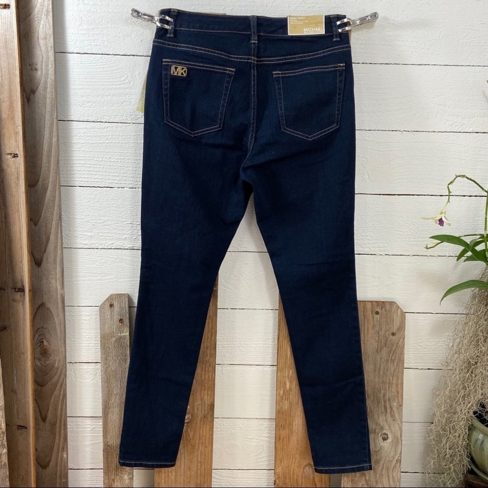 ππHPππ Michael Kors Selma Skinny Dark Wash NWT - Picture 5 of 8